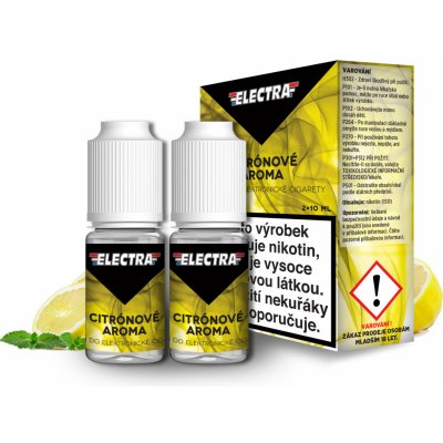 Ecoliquid Electra 2Pack Lemon 2 x 10 ml 16 mg – Zbozi.Blesk.cz