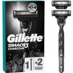 Gillette Mach3 Charcoal + 2 ks hlavic – Zbozi.Blesk.cz