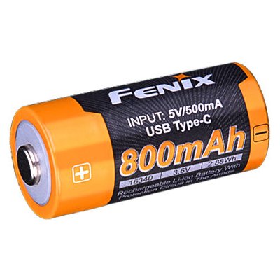 Fenix RCR123A 800 mAh USB-C – Zboží Živě