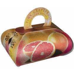 English Soap Pink Grapefruit přírodní parfémované mýdlo s bambuckým máslem 260 g