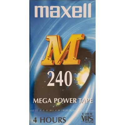 Maxell VHS E-240M (E240M) – Zboží Mobilmania