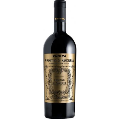 Fantini Vini Primitivo di Manduria Vanitá 2021 14,5% 0,75 l (holá láhev)