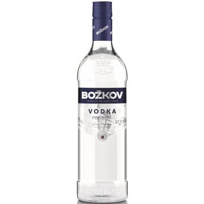 Božkov Vodka 37,5% 1 l (holá láhev) – Hledejceny.cz