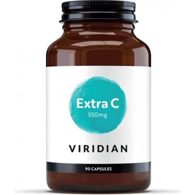 Viridian Extra Vitamín C 550mg 90 kapslí