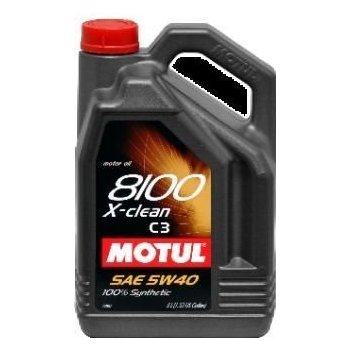 Motul 5W-40 8100 X-clean C3, 5 Litri