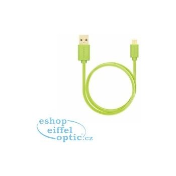 Axagon BUMM-AM15QG Micro USB - USB A, 1,5m, zelený