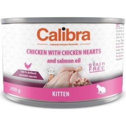 Calibra Kitten kuře & kuřecí srdíčka 0,2 kg