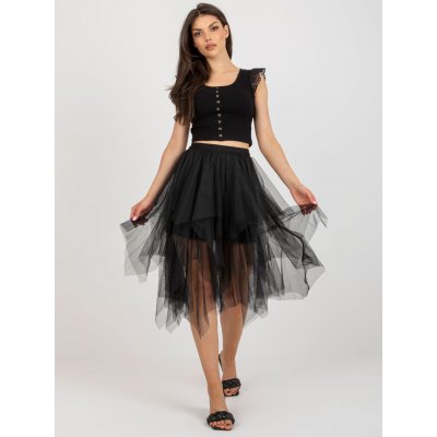 Tylová sukně -sd-k912.16p černá – Zboží Mobilmania