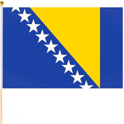 Bosna a Hercegovina vlajka 45x30cm – Hledejceny.cz