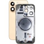 Kryt Apple iPhone 14 Pro - Zadní Housing (Gold), Gold – Zboží Živě