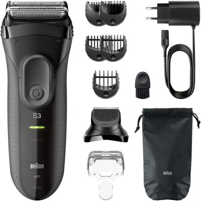 Braun Series 3 Shave & Style 3000BT černý – Zboží Dáma