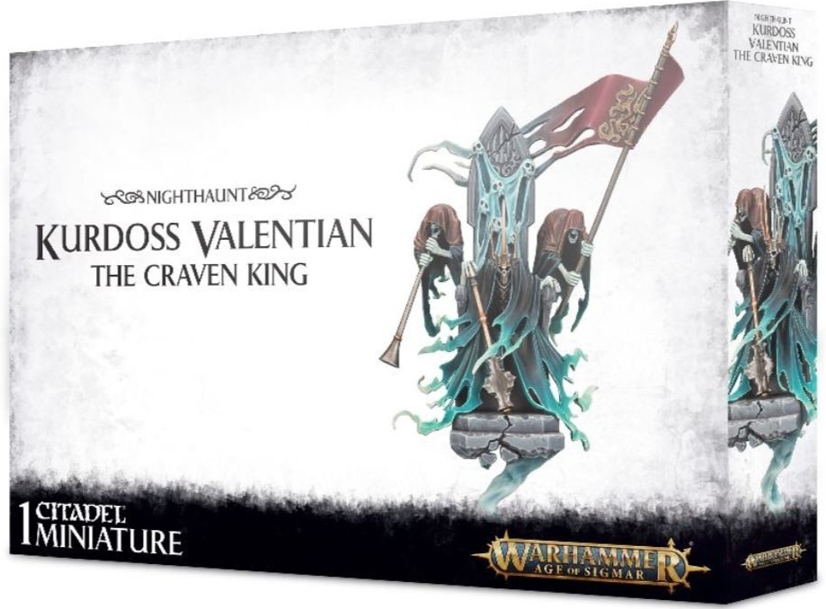 GW Warhammer Nighthaunt Kurdoss Valentian the Craven King