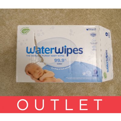 WATERWIPES 100% BIO odbouratené ubrousky 9 x 60 ks – Zboží Dáma