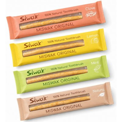 Siwak Miswak přírodní zubní kartáček 1 ks – Zboží Mobilmania