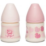 Suavinex láhev Toys široké hrdlo růžová kačenka 150 ml – Sleviste.cz