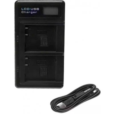 Extensilo USB DUÁLNÍ nabíječka baterie Panasonic DMW-BLE9 – Zboží Živě