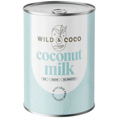 Wild & Coco Kokosová smetana 400 ml – Hledejceny.cz