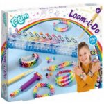 Lowlands Udělej si svůj náramek 700+ks gumičky korálky + náčiní + pletací stav na náramky v krabici 30x24cm 88880057-XG – Zboží Dáma