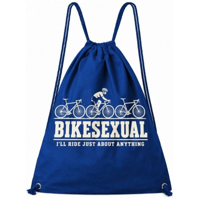 Dobrý Triko s potiskem Bikesexual královsky modrá – Hledejceny.cz
