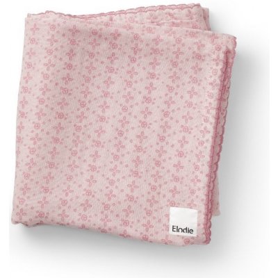 Elodie Details Deka z bambusového mušelínu Embroidery Anglaise Pink – Zboží Dáma