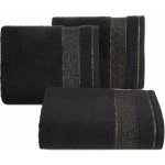 Eurofirany FROTÉ RUČNÍK NESSY SADA 3KS 70X140 CM ČERNÁ – Hledejceny.cz