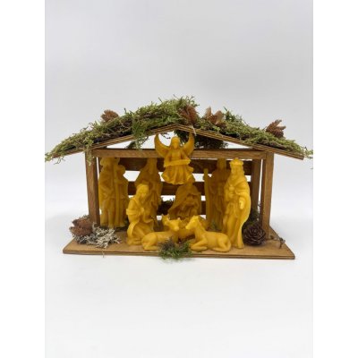 Vánoční betlém voskový Včelařství Thomayer – Zboží Mobilmania