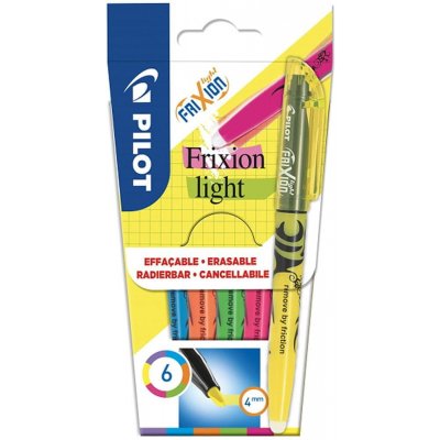 Pilot Frixion Light 6 barev 4136-S6 – Sleviste.cz