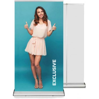A-Z Reklama CZ Přenosný Roll Up Banner EXCLUSIVE 120x200 cm – Hledejceny.cz