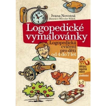 Logopedické vymalovánky Ivana Novotná Edika ZBOK002214