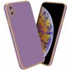 Pouzdro a kryt na mobilní telefon Apple Cadorabo Ochranné pouzdro pro Apple iPhone XS MAX Case in Fialová Kryt mobilního telefonu TPU Silikonové pouzdro na fotoaparát PČervenáector Case