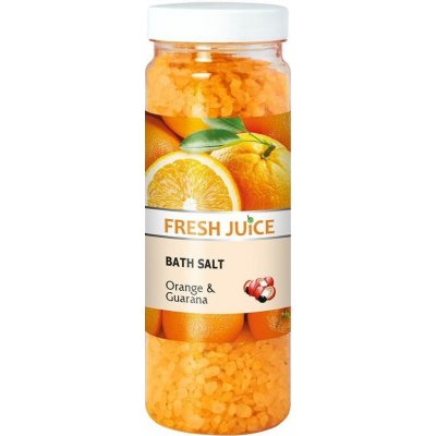 Fresh Juice Orange & Guarana koupelová sůl 700 g – Zboží Mobilmania