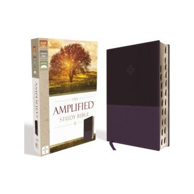 Amplified Study Bible, Leathersoft, Purple, Thumb Indexed – Zboží Dáma Amplified Study Bible, Leathersoft, Purple, Thumb Indexed – Zboží Dáma