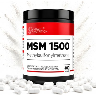 Vitafit MSM 1500 mg 400 kapslí – Hledejceny.cz