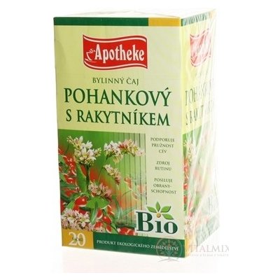 Apotheke BIO SELECTION BYL. ČAJ Pohankový S raci. 20 x 1,5 g – Zbozi.Blesk.cz