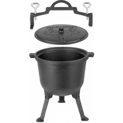 KonigHOFFER Litinový kotlík myslivecký 8L – Zboží Dáma