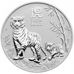 The Perth Mint Stříbrná mince Rok Tygra III 2022 1 oz – Sleviste.cz