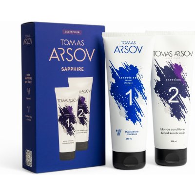 TOMAS ARSOV Sapphire šampon 250 ml + kondicionér 250 ml – Zboží Dáma