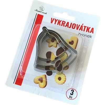 Sada vykrajovaček Zvonečky - 3 ks - Smart Cook – Hledejceny.cz