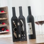 Souprava na víno - Láhev - InnovaGoods – Hledejceny.cz
