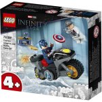 LEGO® Super Heroes 76189 Captain America vs. Hydra – Hledejceny.cz