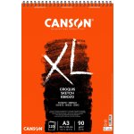 Canson XL Croquis Skicák v kroužkové vazbě A3, 90g 120 listů – Zboží Dáma