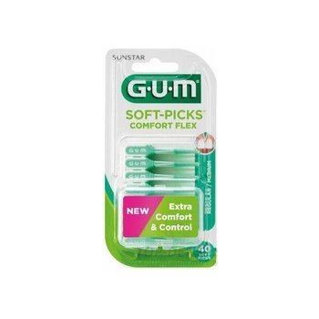 GUM Soft Picks gum. mezizubní kartáčky velké 40 ks