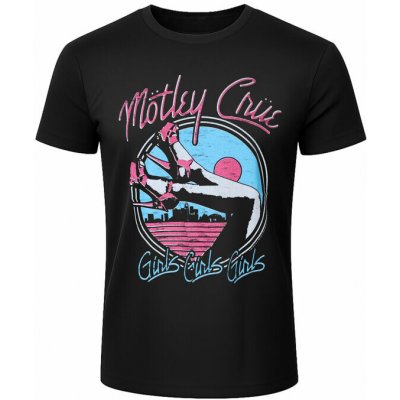 Pánské tričko Mötley Crüe Girls, Girls, Girls LOW FREQUENCY MOT005TS – Hledejceny.cz