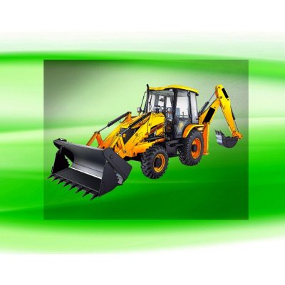 JCB 3DX DTF nažehlovačka 8x4cm – Zboží Mobilmania