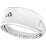 Adidas Hairband 1P white Bílý – Zboží Dáma