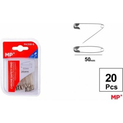 Špendlíky zavírací 50 mm 20 ks – Zboží Mobilmania