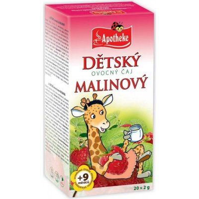 Apotheke ovocný malinový 20 x 2 g – Zbozi.Blesk.cz