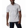 Pánské sportovní tričko Columbia Nelson Point Polo 1772721039 columbia grey