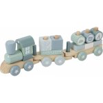 Little Dutch dřevěný vláček blue – Zboží Dáma
