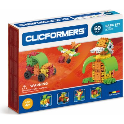 Clicformers stavebnice 50 ks – Zboží Mobilmania